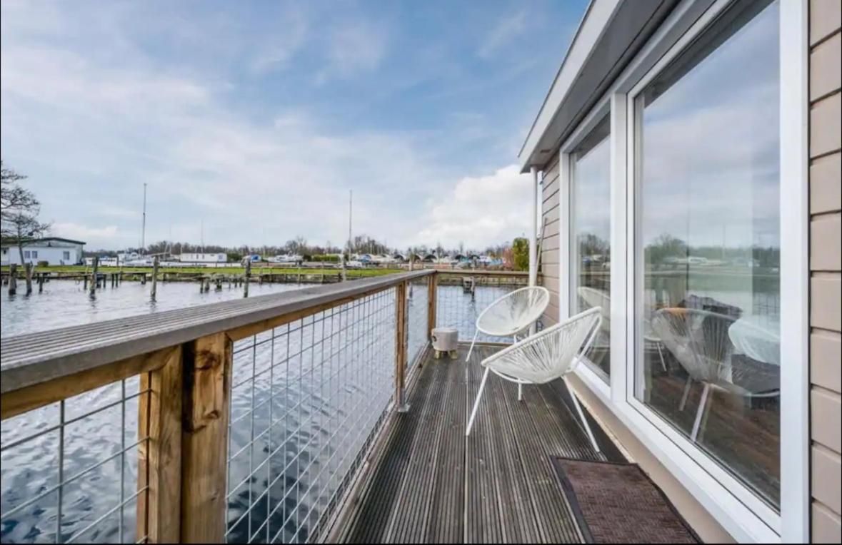 Ferienwohnung Amsterdam Boathouse Aalsmeer Exterior foto