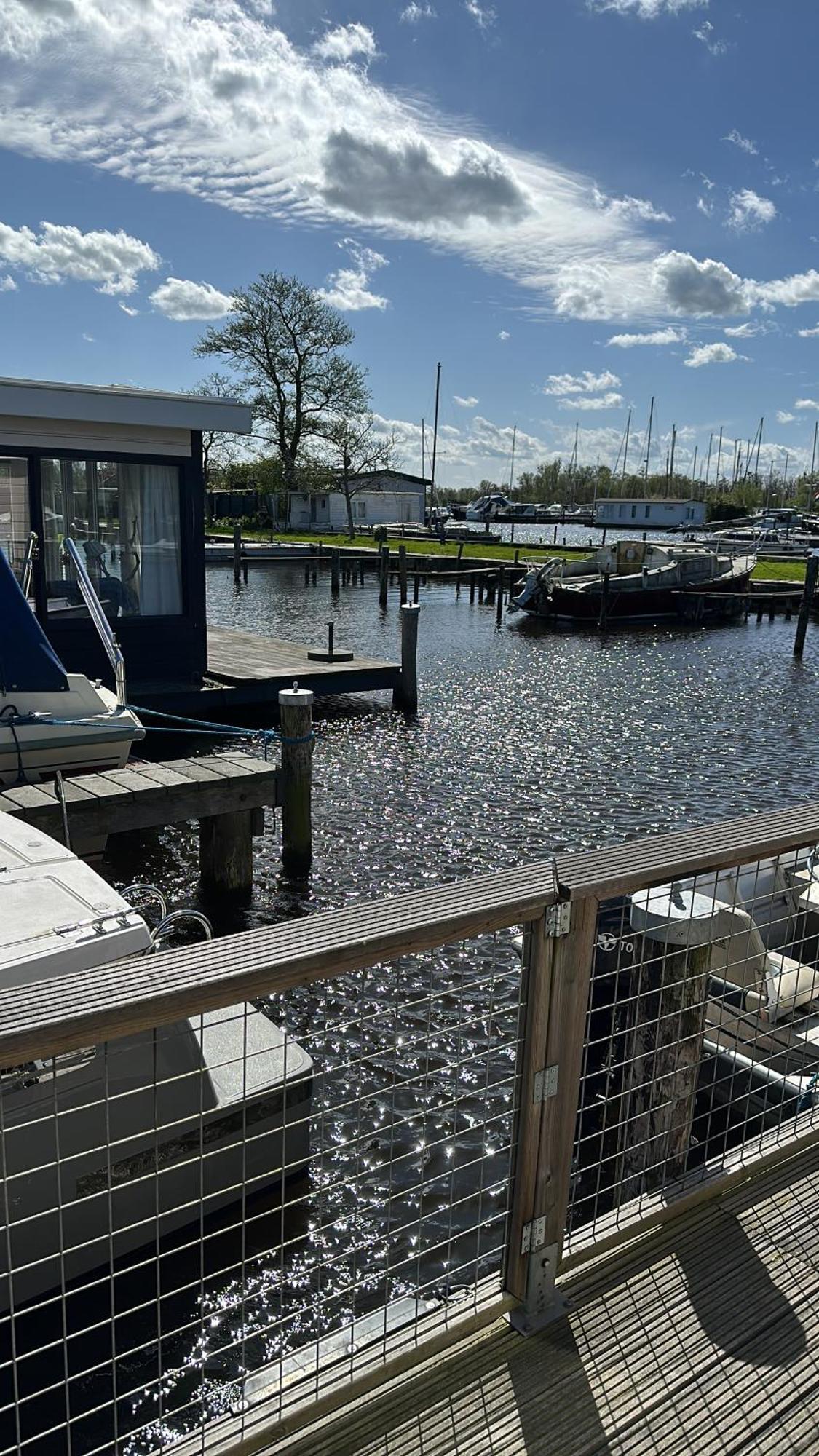 Ferienwohnung Amsterdam Boathouse Aalsmeer Exterior foto